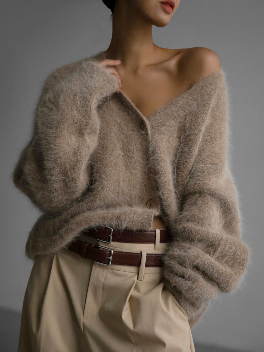 Ivy V-Neck Cardigan alternate view