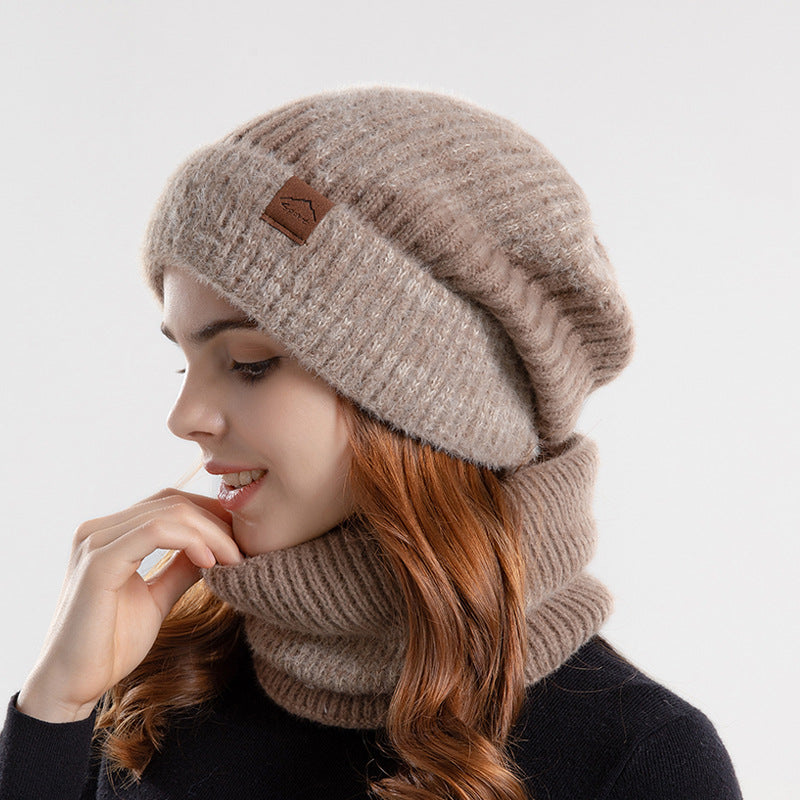 June Knit Hat & Scarf Set