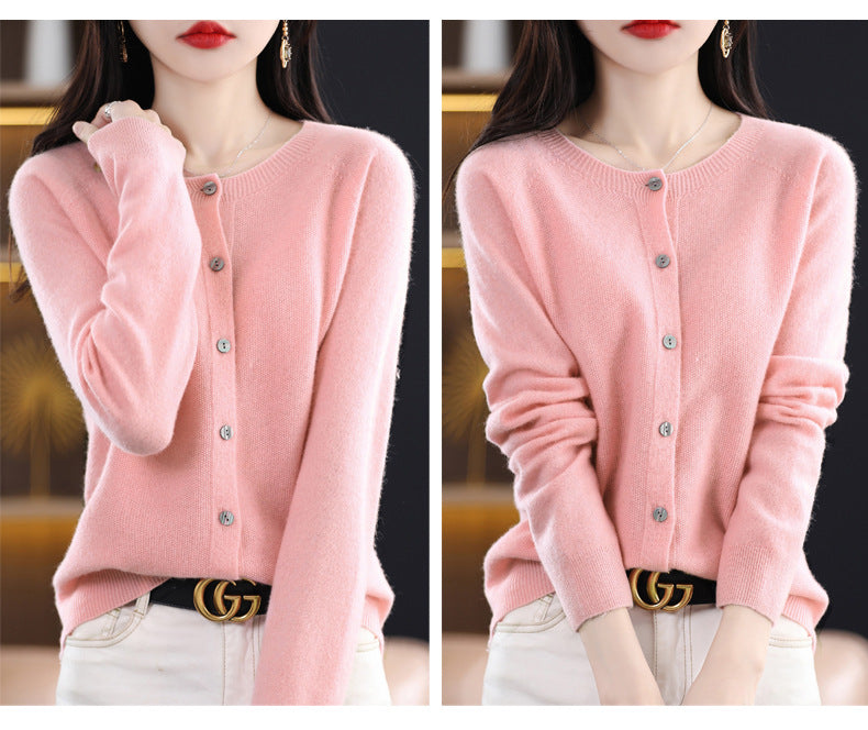 Sutton Soft Cardigan detail